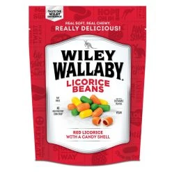 Wiley Wallaby Red Licorice Bean, 121175, 10 OZ