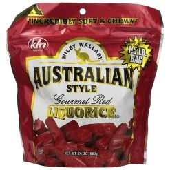 Wiley Wallaby Australian Style Red Liquorice, 120150, 24 OZ