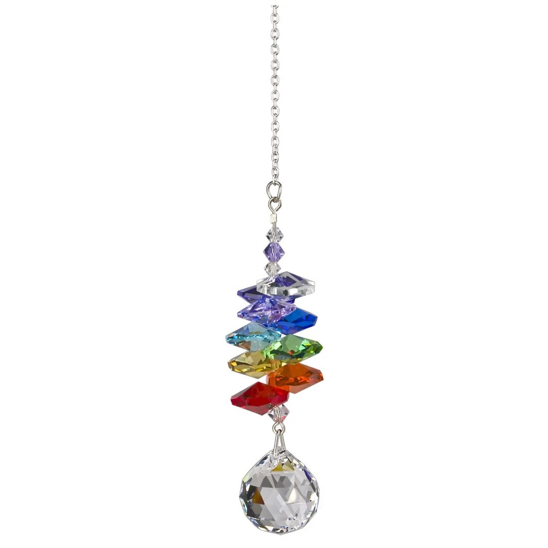Woodstock Chimes Crystal Rainbow Cascade - Ball, CCBA - Image 2
