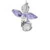 Woodstock Chimes Crystal Guardian Angel - Light Amethyst, CGLA