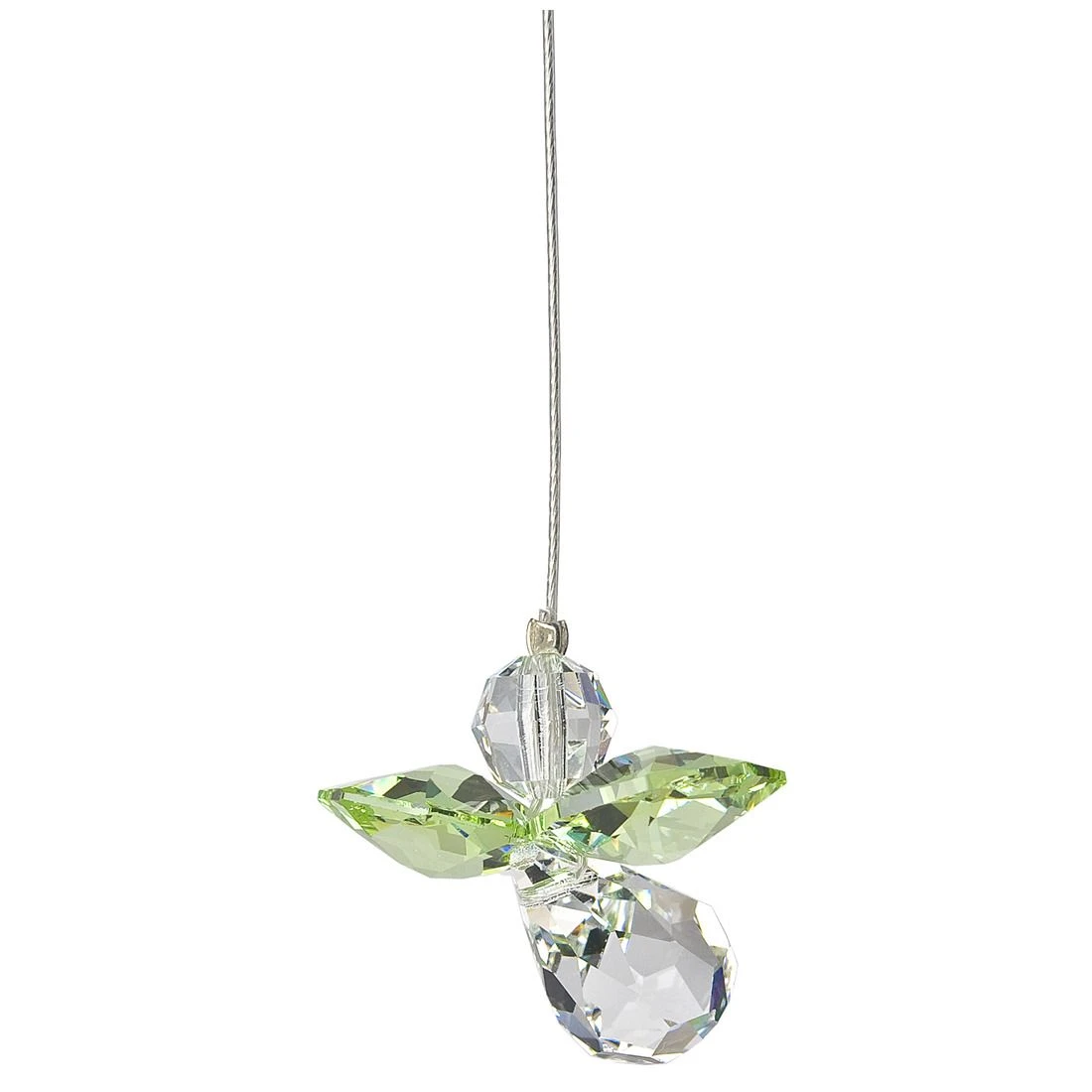 Woodstock Chimes Crystal Guardian Angel - Peridot, CGPE - Image 2