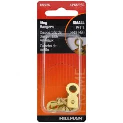 Hillman Flat Ring Hangers, 122225, Small