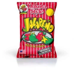 Dakota Style Jalapeno Kettle Potato Chips, 40002, 2.25 OZ