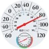EZRead 12.5 IN Dial Thermometer with Hygrometer, 840-1212