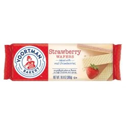 Voortman Strawberry Wafer, 513, 10.6 OZ