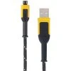 DEWALT Micro-USB to USB Charge Cable, 6 FT, 131 1322 DW2