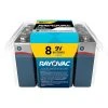 Rayovac Max Alkaline Battery, 8-Pack, A1604-8PPK, 9V