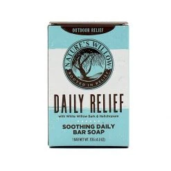 Nature's Willow Daily Relief, Soothing Daily Bar Soap, NWORBAR24, 4 OZ