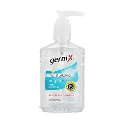 Germ-X Moisturizing Hand Sanitizer, 30694, 8 OZ