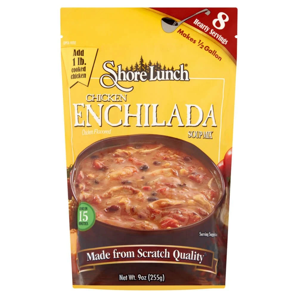 Shore Lunch Soup Mix, Chicken Enchilada, 400017992, 9 OZ