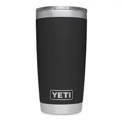 Yeti Rambler Tumbler with MagSlider Lid, Black, 21070060018, 20 OZ