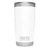 Yeti Rambler Tumbler with MagSlider Lid, White, 21070060025, 20 OZ