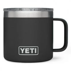 Yeti Rambler Mug with MagSlider Lid, Black, 21071500593, 14 OZ
