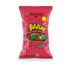 Dakota Style Jalapeno Kettle Chips, 10003, 8 OZ