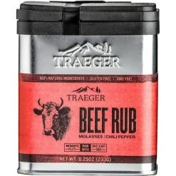 Traeger Beef Rub, Molasses / Chili Pepper, SPC169, 8.25 OZ