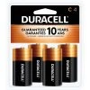 Duracell Coppertop Alkaline Batteries, 4-Pack, MN1400R4ZX, C