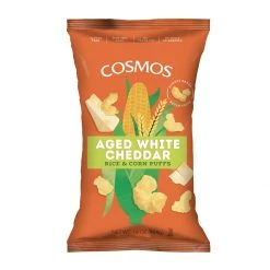 Cosmos White Cheddar Puffs, 800AWC, 16 OZ