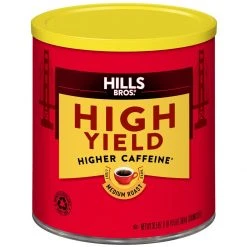 Hills Bros. High Yield Medium Roast Ground Coffee, 43002, 35 OZ